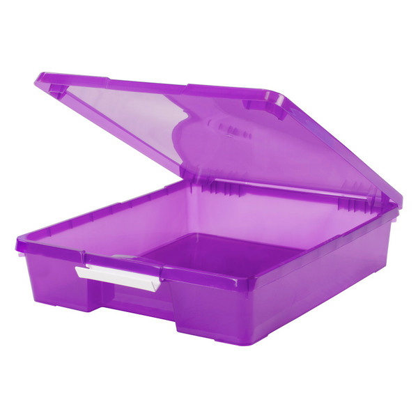 Storex Project Box, Purple STX63206D05C