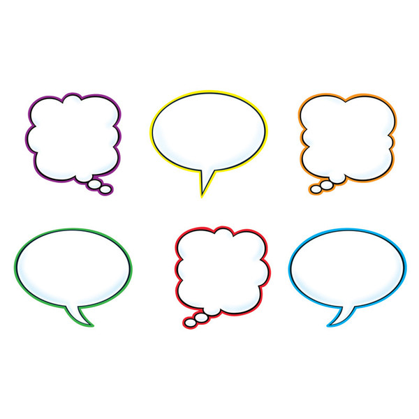Trend Speech Balloons Classic Accents Variety Pack, 36 Ct T-10928