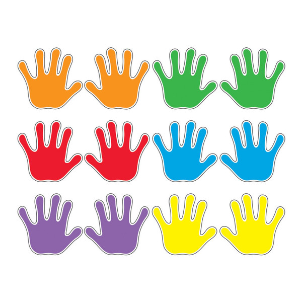 Trend Handprints Classic Accents Variety Pack, 36 Ct T-10930