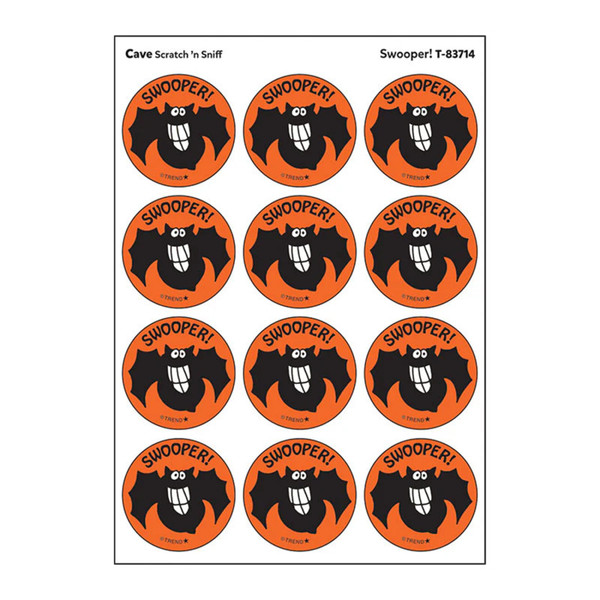 Trend Swooper!/ Cave Scent Stickers, 24 Ct. T-83714