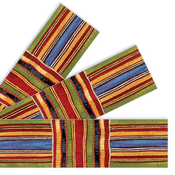 Trend Kente Cloth Bolder Borders, 35.75' T-85092