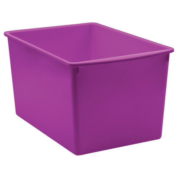 Teacher Purple Plastic Multi-Purpose Bin TCR20426