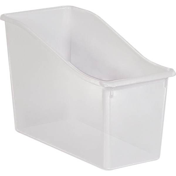 Teacher Plastic Book Bin, Clear TCR20458