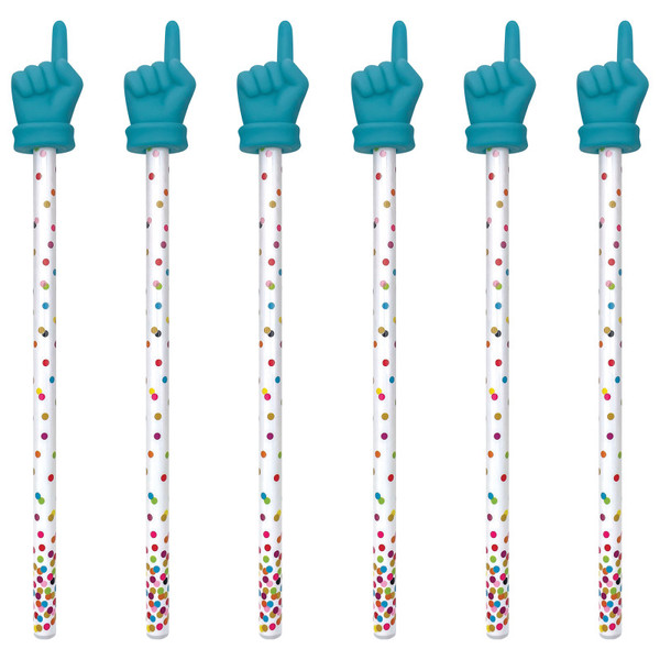 Teacher Confetti Hand Pointer, Pack Of 6 TCR20595-6