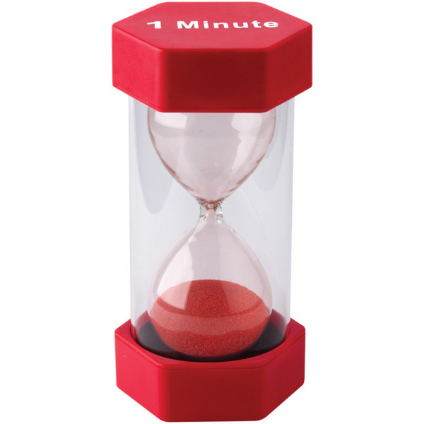 Teacher 1 Minute Sand Timer - Large TCR20657