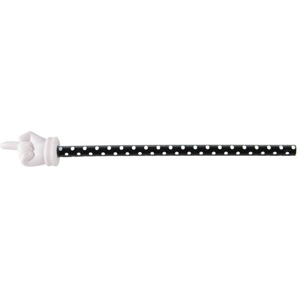 Teacher Black Polka Dots Hand Pointer TCR20678