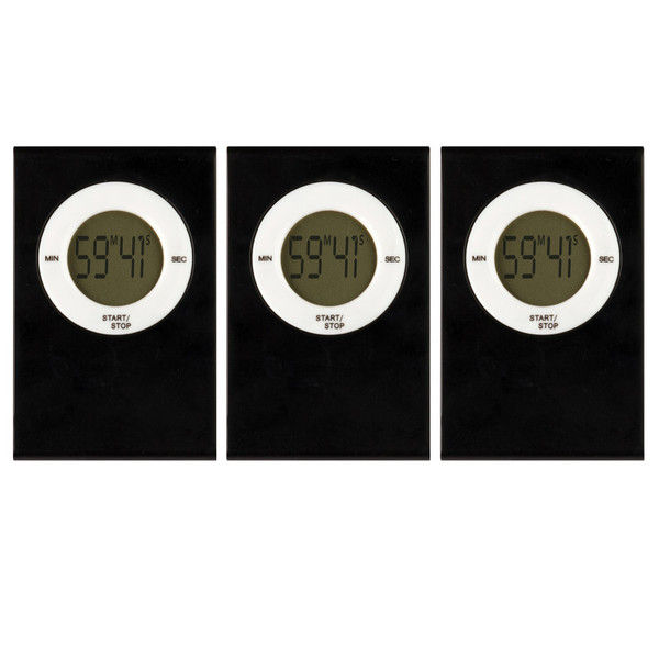 Teacher Magnetic Digital Timer, Black, Pack Of 3 TCR20717-3