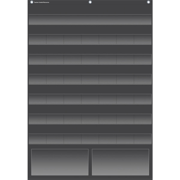 Teacher Black Calendar Pocket Chart (25" X 36") TCR20748