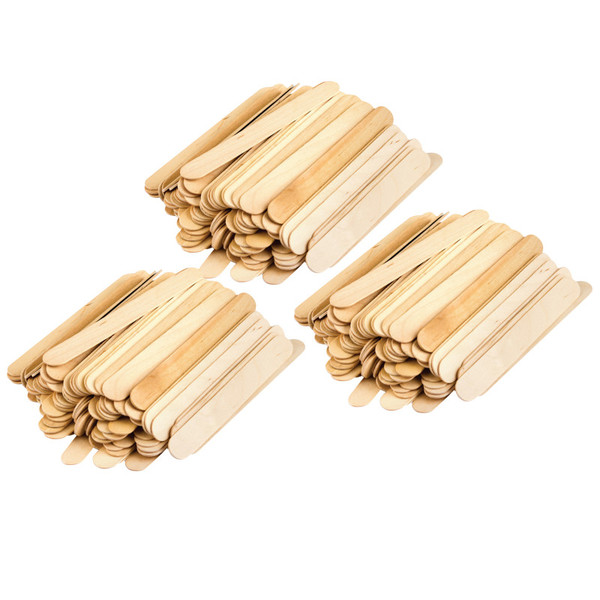 Teacher Stem Basics: Jumbo Craft Sticks, 200 Per Pack, 3 Packs TCR20917-3