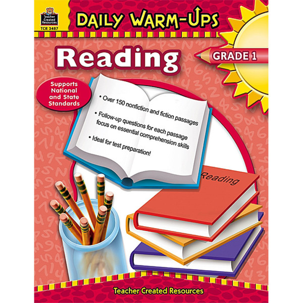 Teacher Daily Warm-Ups: Reading Book, Grade 1 TCR3487