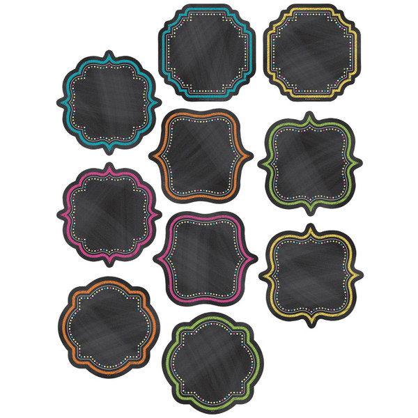 Teacher Chalkboard Brights Accents, Pack Of 30 TCR5622
