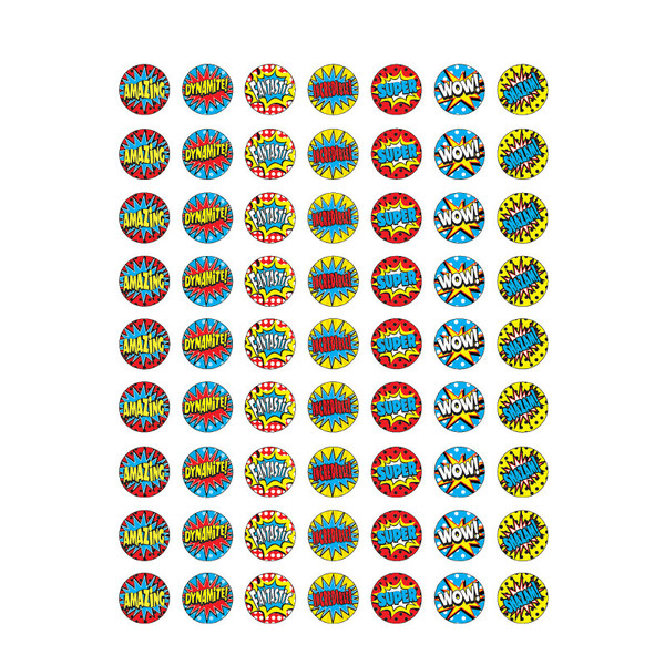 Teacher Superhero Mini Stickers TCR5642