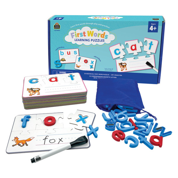 Teacher Learning Puzzle: First Words TCR6014