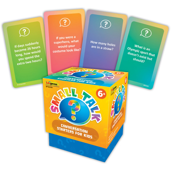 Edupress Small Talk: Conversation Starters For Kids TCR62320