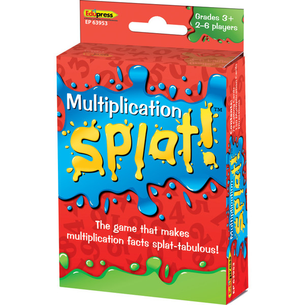 Teacher Multiplication Splat Card Game TCR63953