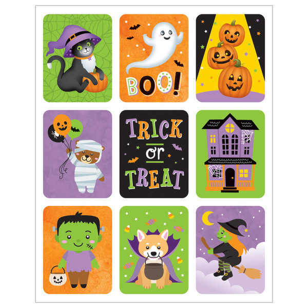Teacher Large Halloween Stickers, Pack Of 54 TCR6949