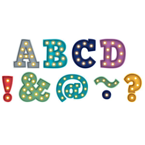 Teacher Marquee Bold Block 2" Magnetic Letters TCR77300