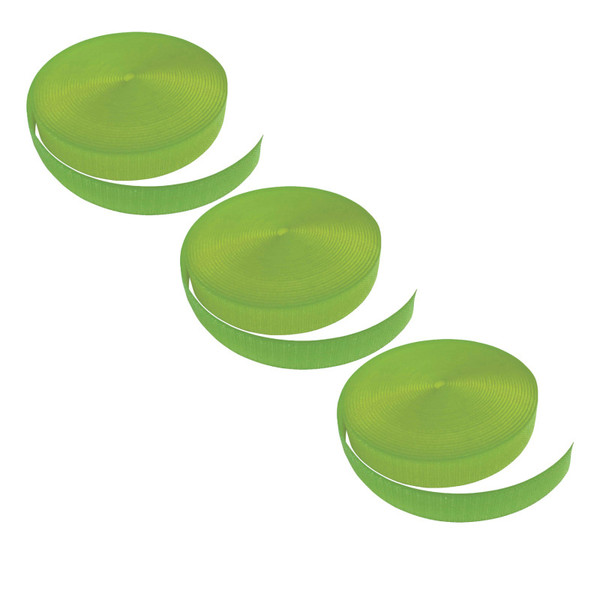 Teacher Spot On Lime Carpet Marker Strip, 25 Feet, Pack Of 3 TCR77458-3