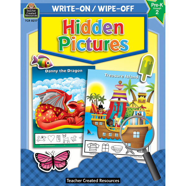 Teacher Write-On / Wipe-Off: Hidden Pictures TCR8217