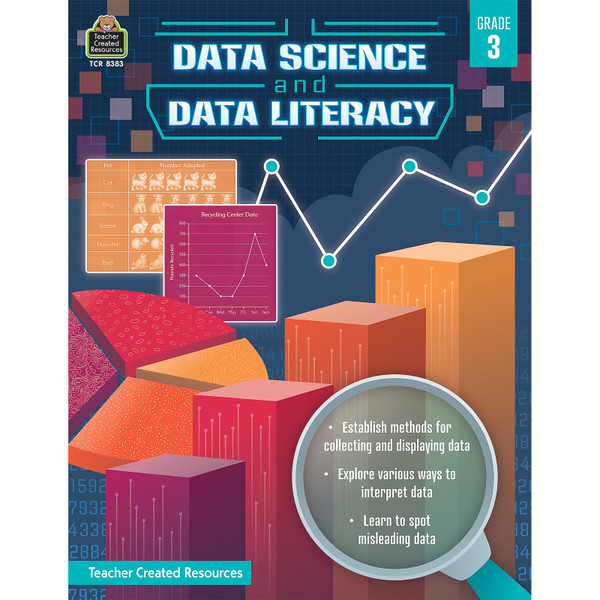 Teacher Data Science And Data Literacy, Grade 3 TCR8383