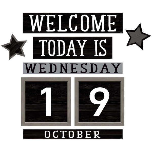 Teacher Modern Farmhouse Perpetual Calendar Mini Bulletin Board TCR8509