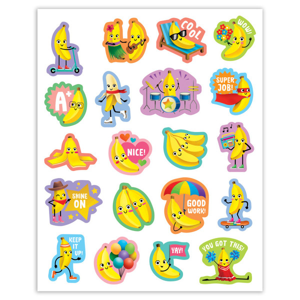 Teacher Banana Smelly Stickers, Pack Of 120 TCR9447