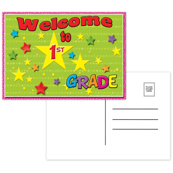 Top Welcome To 1St Grade Postcards, Pack Of 30 TOP5117