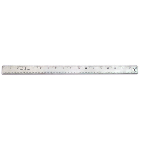 The Stainless Steel Ruler, 18" TPG158