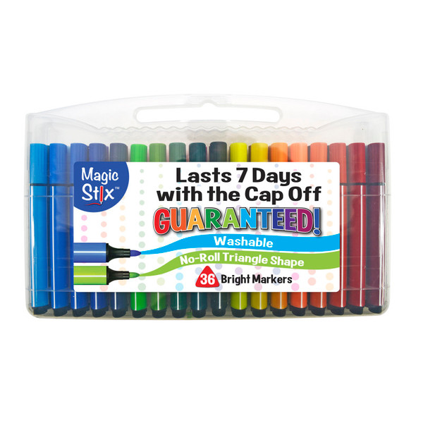 Magic Triangular Markers, 36 Colors TPG399