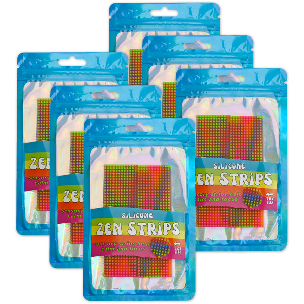 Tpg Silicone Zen Strips, 2 Per Set, 6 Sets TPG89606