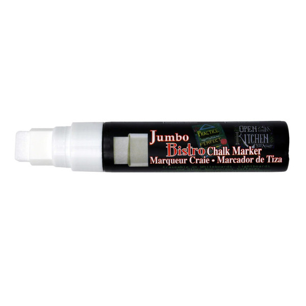 Marvy Jumbo Tip Chalk Marker - White Color UCH4810