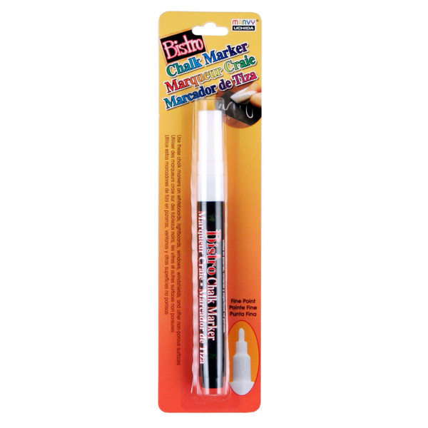 Marvy Bistro White Marker, Fine Tip, Single UCH482C0