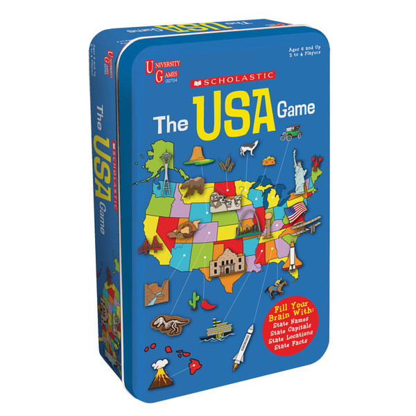 University The Scholastic Usa Game Tin UG-00704