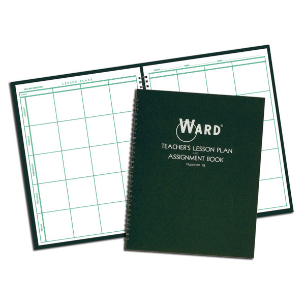 Ward Teacher Lesson Plan/Assignment Book, 8 Period, 44 Weeks WAR18
