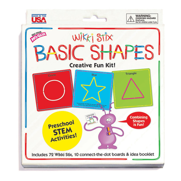 Wikki Basic Shapes Cards Kit WKX705