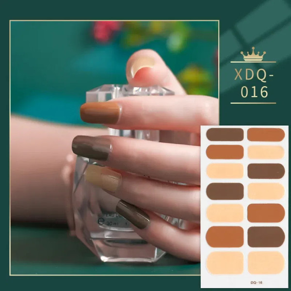 Jungle Green - Dropshipping Red Strawberry Nail Stickers Fashion Nail Polish Self Adhesive Manicure Decoration Nail Accessories Nail Art By WTB