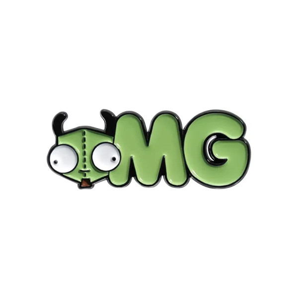 Metal Blue Zinc Plated - Cartoon Anime Brooch Enamel Pins Custom Metal Animal Badges Lapel Accessories Sweater Women Men Jewelry Gift Friends Wholesale By WTB