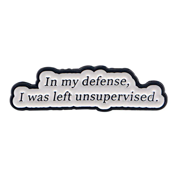 Metal Rhodium Plated, Main Stone Multi - Quotes Enamel Pins Cartoon Women'S Brooches Men Lapel Pins Letters Badge On Backpack Costume Accessories Phrase Jewelry Gifts By WTB