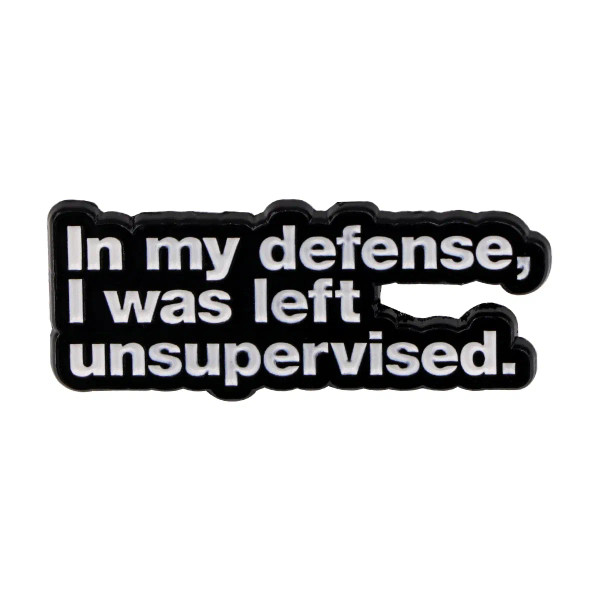 Metal Silver, White, Main Stone White - Rose Enamel Pin Lapel Pins Badges On Backpack Women Funny Quotation Brooch Clothes Jewelry Fashion Accessories Gift By WTB