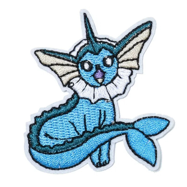 Black Nickel - Kawaii Animals Patch Anime Game Embroidered Patches For Clothing Diy Iron On Patches For Clothes Cartoon Patch Stickers By WTB