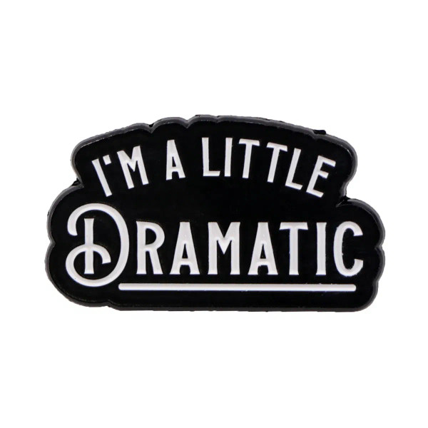 Metal Antique Bronze Plated - Funny Quotes Enamel Pin Black Brooch Pines Lapel Pins Letters Badge On Backpack Clothing Accessories Fashion Jewelry Gifts By WTB