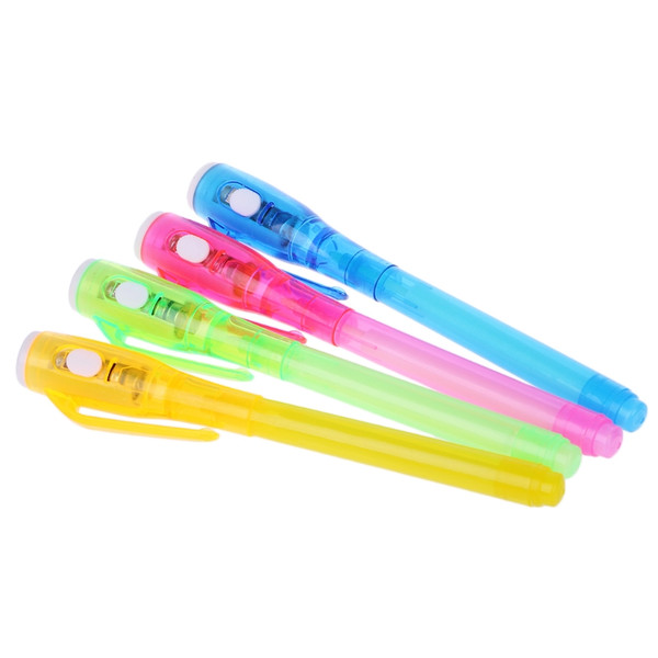 Invisible Pen Writing Secret Message Gadget With Uv Light Stationery P9Jd By WTB