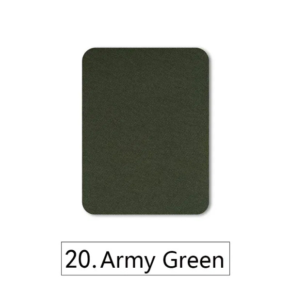 Green - 4Pcs/Lot Fabric Iron-On Patches 12.5X9.5Cm Sewing On Patches Iron On Strong Glue Cotton Patch For Clothes Diy Jean Repair Decor By WTB