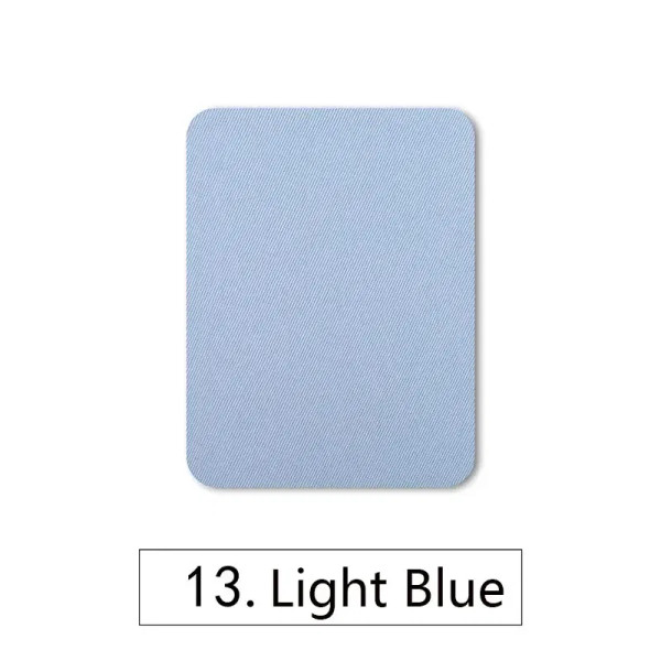 Transparent - 4Pcs/Lot Fabric Iron-On Patches 12.5X9.5Cm Sewing On Patches Iron On Strong Glue Cotton Patch For Clothes Diy Jean Repair Decor By WTB