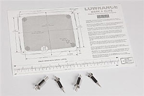 Lowrance Fm Me5 Flush Mount For Elite Mark 5 Models Low00010028001