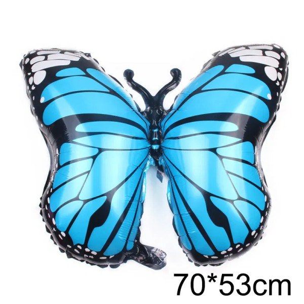 Colourful Butterfly Balloon Girl Birthday Party Supplies Flower And Butterfly Theme Party Decoration Baby Shower By WTB