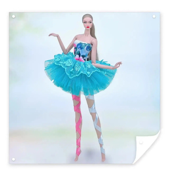 Navy Blue - For Clothes For Barbie Ballerina By WTB