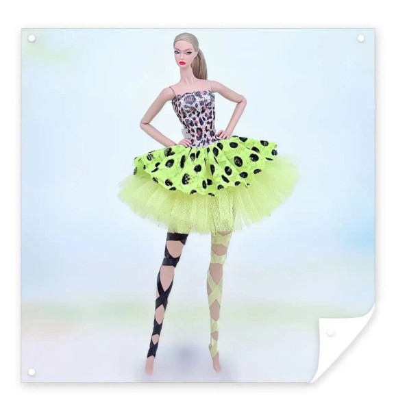 Silver - For Clothes For Barbie Ballerina By WTB