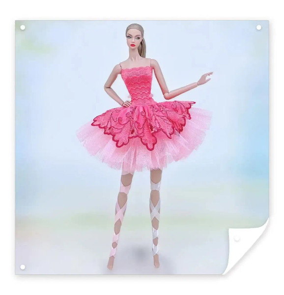 Black - For Clothes For Barbie Ballerina By WTB