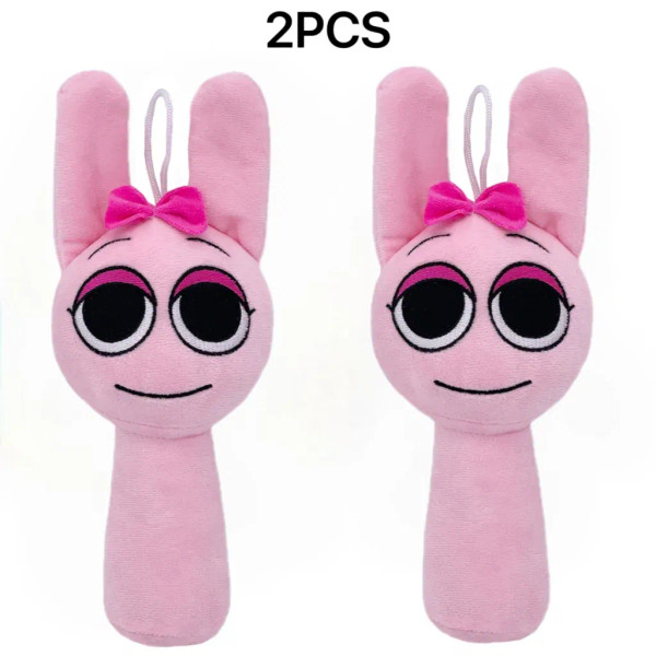 Lavenderblush - Sprunki Plush Toys Sprunki Incredibox Plushie Sprunki Soft Game Cartoon Pillow Kids Birthday Gifts Stuffed Dolls Christmas Gift By WTB